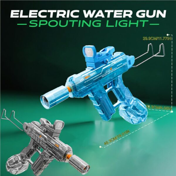Wholesale Mini Uzi Electronic Automatic Water Pistol Toy Outdoor Shooting Games Rechargeable Automatic Water Gun - Image 14