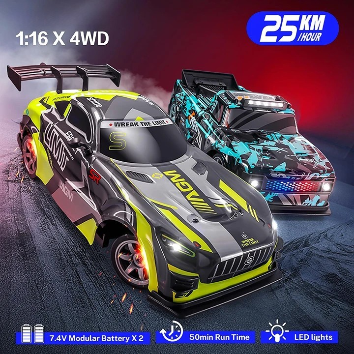 1:16 Scale Kids Electric 2.4Ghz Rc 4×4 Drift Racing Car Toy - Image 11