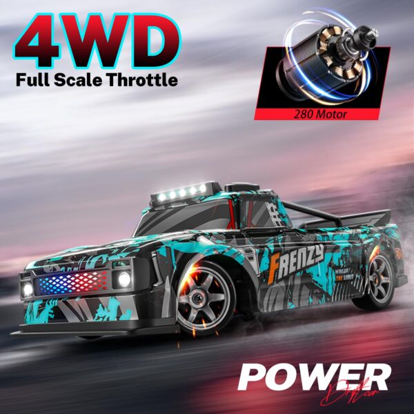 1:16 Scale Kids Electric 2.4Ghz Rc 4×4 Drift Racing Car Toy - Image 8
