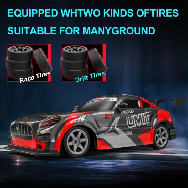 1:16 Scale Kids Electric 2.4Ghz Rc 4×4 Drift Racing Car Toy - Image 6