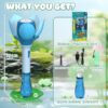 Outdoor Toys Bubble Wand Toys 10 Holes Rich Bubbles Plastic Electric Bubble Wand Toys - Image 19