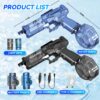 Long Range Electric Water Gun with Interactive Light-up Toys High Capacity Water Squirt Guns Summer Outdoor Toys - Image 24