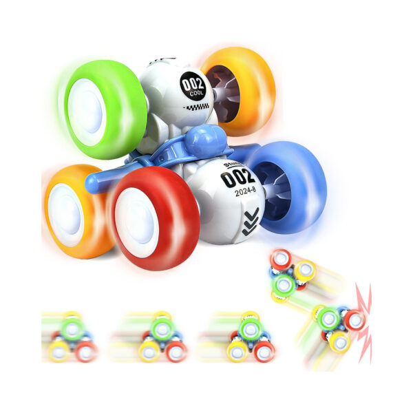 New Model Friction Car Mini Stunt Car Toy 360 Degrees Rotating Climbing Vehicle Toy for Boy - Image 2