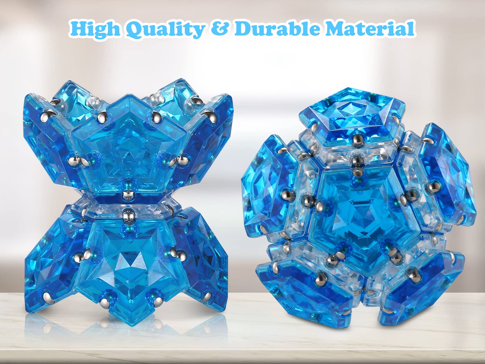 Wholesale 12 Piece Magnetic Fidget Sphere Pentagons Magnets Balls Magnet Fidgets Toy - Image 7