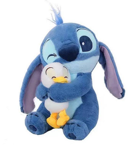 30CM Disney Baby Lilo & Stitch Soft Huggable Stuffed Animal Cute Plush Toy for Toddler Boys and Girls, Gift for Kids, Blue Stitch - Image 3