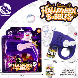 New Automatic Bubble Maker Blaster Toys with LED Lights Bubble Machine for Kids Halloween Bubble Gun - Image 17