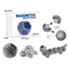 Wholesale 12 Piece Magnetic Fidget Sphere Pentagons Magnets Balls Magnet Fidgets Toy - Image 37