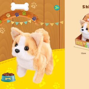 Custom Electronic Puppy Simulation Stuffed Animal Pet Dog Walking Squeak Kawaii Puppy Electric Plush Toy - Image 7