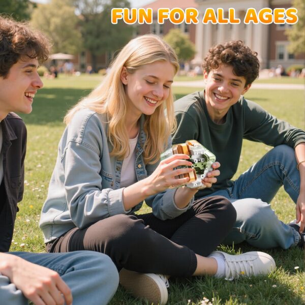 New Design 2 in 1 3D Maze Magic Cube Stress Relief Toys for Kids Fidget Toys Multicolor Labyrinth Magic Steel Ball Cube Toys - Image 4