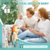 Cute Animal Appease Lighting Hand Musical Stick Toys Newborn Baby Rattle - Image 12