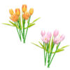 Romantic Home Decoration DIY Flower Bricks Building Blocks Construction Toy Vase Set - Image 13