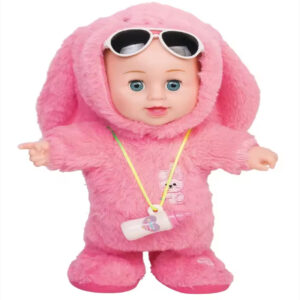 Children Electric Walking Doll Interactive Intelligent Sensing Feeding Bottle Plush Doll Toy - Image 12