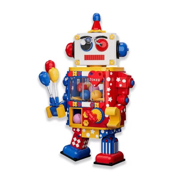 Funky Deformation Cartoon Model Assemble Robot Building Block Toy for Child Engineering Learning - Image 2