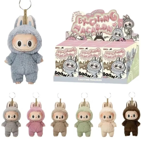 Wholesale Pop Mart V3 Blind Box Dolls 6Pcs Vinyl Plush Figure Labubu Set - Image 2