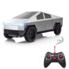 1:24 Cybertruck Pickup Alloy Metal Off-road Vehicles Simulation Sound and Light Car Model - Image 8
