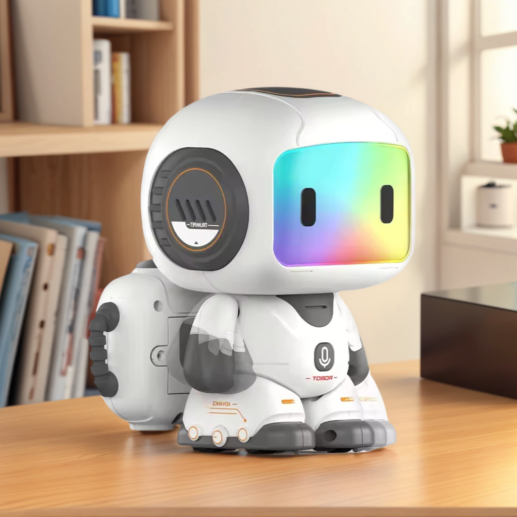 New 2.4GHz Wireless Programming Intelligent Rc Robot Mechanical Walking Dancing Musical Robot with Color Light - Image 3
