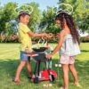 34 Pcs BBQ Play Grill Kitchen Toy Set Barbecue Cooking Play Set With Realistic Light Sound for Kid - Image 20