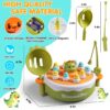 4 in 1 Dinosaur Pop up Board Games Kids Electronic Musical Bouncing Turntable Fishing Game - Image 18