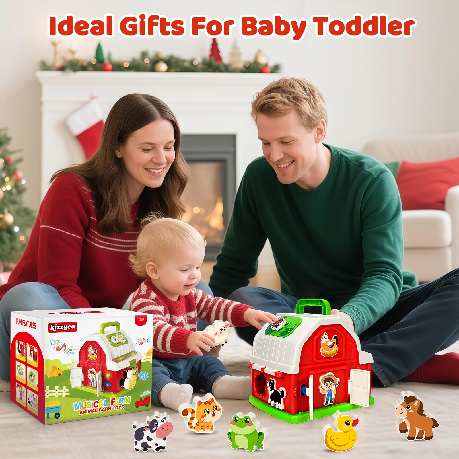 Learning Moving Infant Children’s Plane Elephant Player Doll Kids Music Toys Musical Barn Farm Animal Set - Image 13