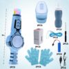 Spray Bubble Machine Kids Outdoor Bubble Toys Magic Bubble Gun with Smoke Inside Summer Toys - Image 17
