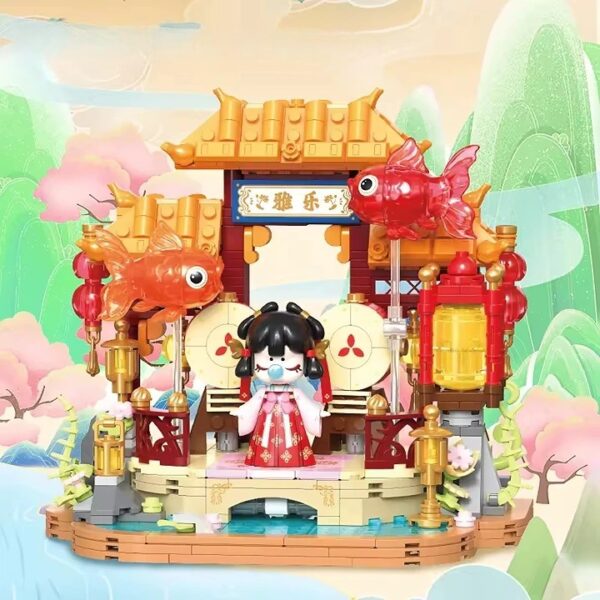 Unisex ABS Plastic Educational Baby Chinese Style Building Block Set Toy Model Birthday Gift Packaged in Box - Image 12