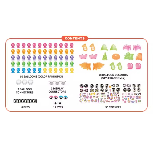 Creative Arts Crafts DIY Plastic Toys for Magic Balloon Inflator Novelty Educational Toys for Unisex Kids and Children - Image 9