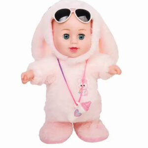 Children Electric Walking Doll Interactive Intelligent Sensing Feeding Bottle Plush Doll Toy - Image 14