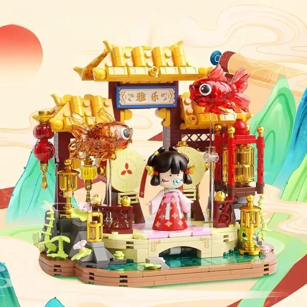 Unisex ABS Plastic Educational Baby Chinese Style Building Block Set Toy Model Birthday Gift Packaged in Box - Image 10