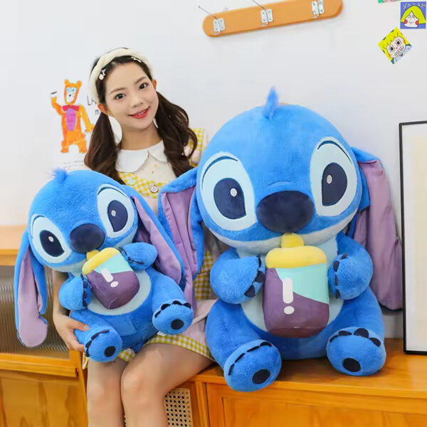 New Stitch Plush Toy Bottle Stitch Doll Large Doll Pillow Children’s Birthday Gift Stuffed Plush Toys - Image 8