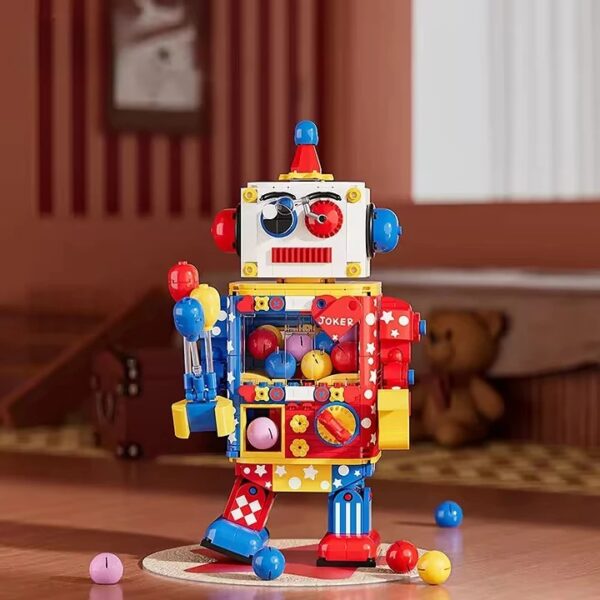 Funky Deformation Cartoon Model Assemble Robot Building Block Toy for Child Engineering Learning - Image 10