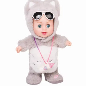 Children Electric Walking Doll Interactive Intelligent Sensing Feeding Bottle Plush Doll Toy - Image 16