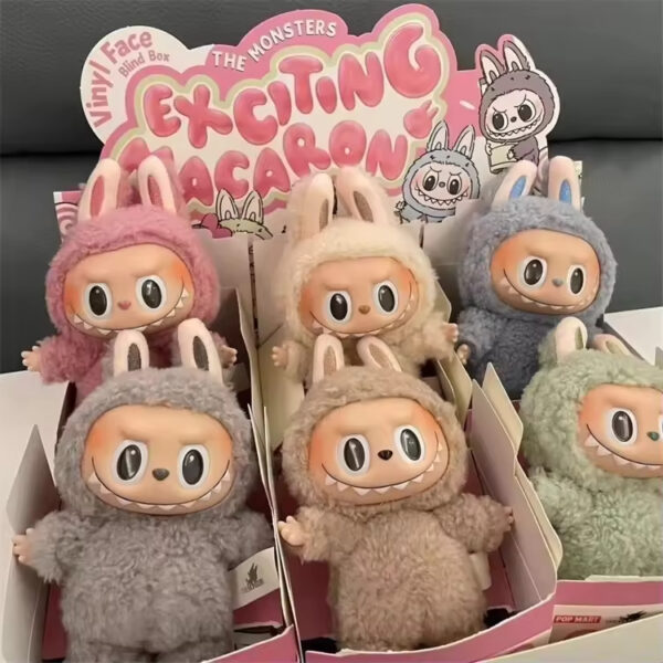 Wholesale Pop Mart V3 Blind Box Dolls 6Pcs Vinyl Plush Figure Labubu Set - Image 10