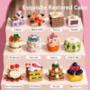Food Series Afternoon Tea Cake Sweet Dessert Decorative Small Particle Building Block Brick Toy Sets for Children - Image 18