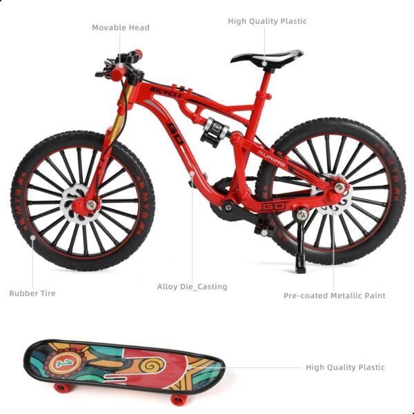 1:8 Scale Bike Toys Motorcycle Diecast New Mini Alloy Model Bicycle for Sale - Image 8