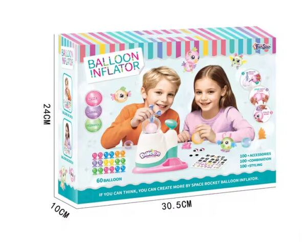 Creative Arts Crafts DIY Plastic Toys for Magic Balloon Inflator Novelty Educational Toys for Unisex Kids and Children - Image 7