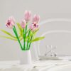 Romantic Home Decoration DIY Flower Bricks Building Blocks Construction Toy Vase Set - Image 15