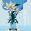 Factory Plastic Flower Bouquet Building Blocks Bricks Set Custom OEM ODM Home Decoration and Toy for Kids - Image 15