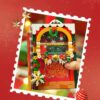 Popular Christmas Album Book Creative Building Block Set Santa Claus Story Book Creative Building Block Toy for Kids - Image 13