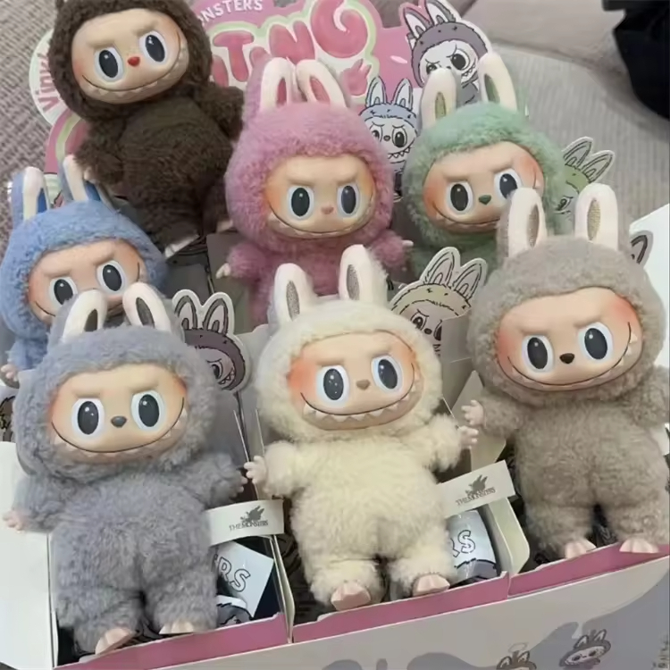 Wholesale Pop Mart V3 Blind Box Dolls 6Pcs Vinyl Plush Figure Labubu Set - Image 7