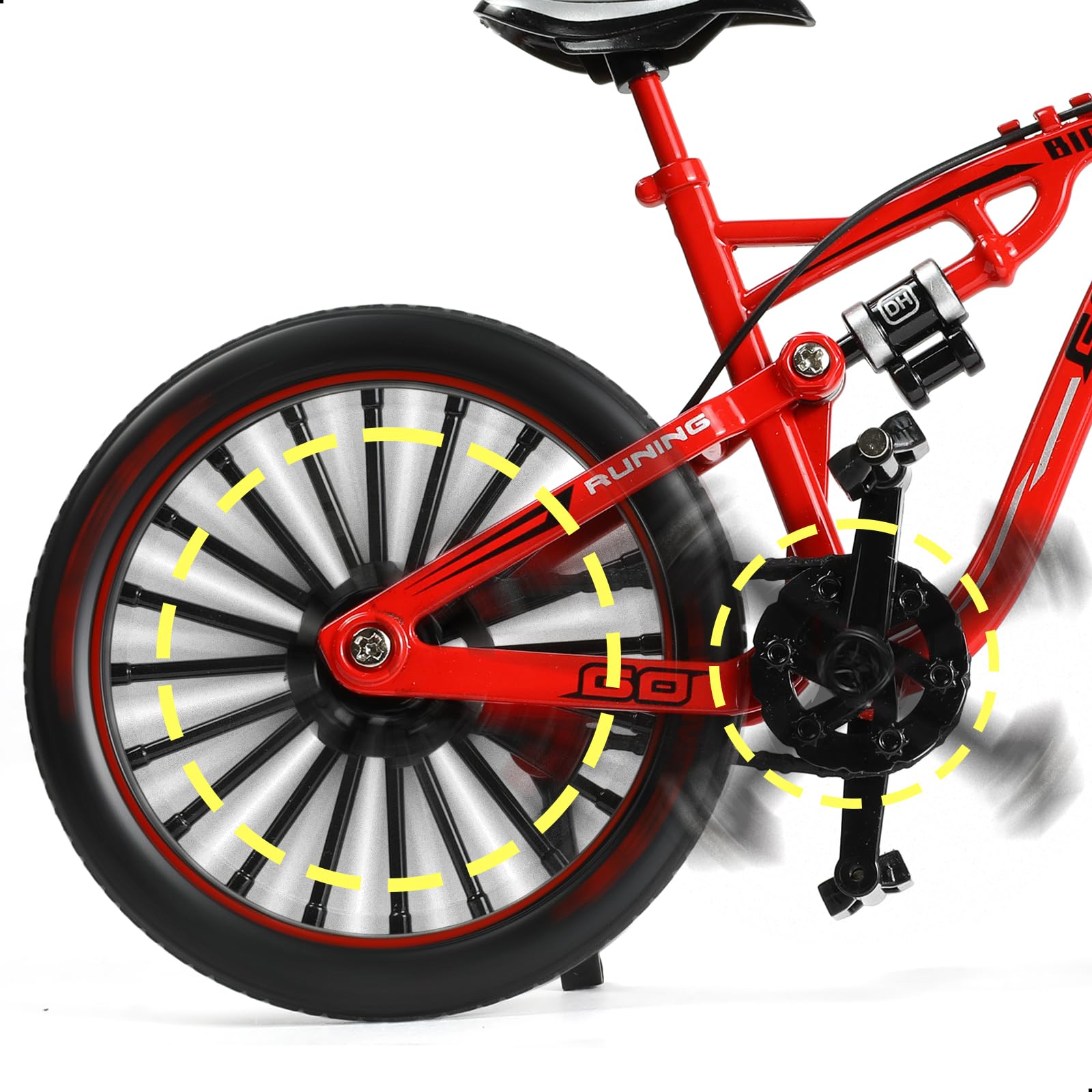 1:8 Scale Bike Toys Motorcycle Diecast New Mini Alloy Model Bicycle for Sale - Image 5