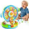 Montessori Baby Interactive Ferris Wheel Spin and Sing Alphabet Zoo Educational Toys for Kids Learning - Image 22
