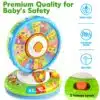 Montessori Baby Interactive Ferris Wheel Spin and Sing Alphabet Zoo Educational Toys for Kids Learning - Image 26