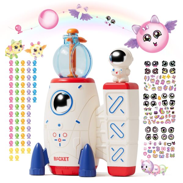 Creative Arts Crafts DIY Space Magic Balloon Craft Kit for Kids Birthday Gift with Balloons Accessories - Image 2