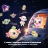 Creative Arts Crafts DIY Space Magic Balloon Craft Kit for Kids Birthday Gift with Balloons Accessories - Image 14