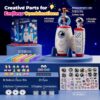 Creative Arts Crafts DIY Space Magic Balloon Craft Kit for Kids Birthday Gift with Balloons Accessories - Image 18