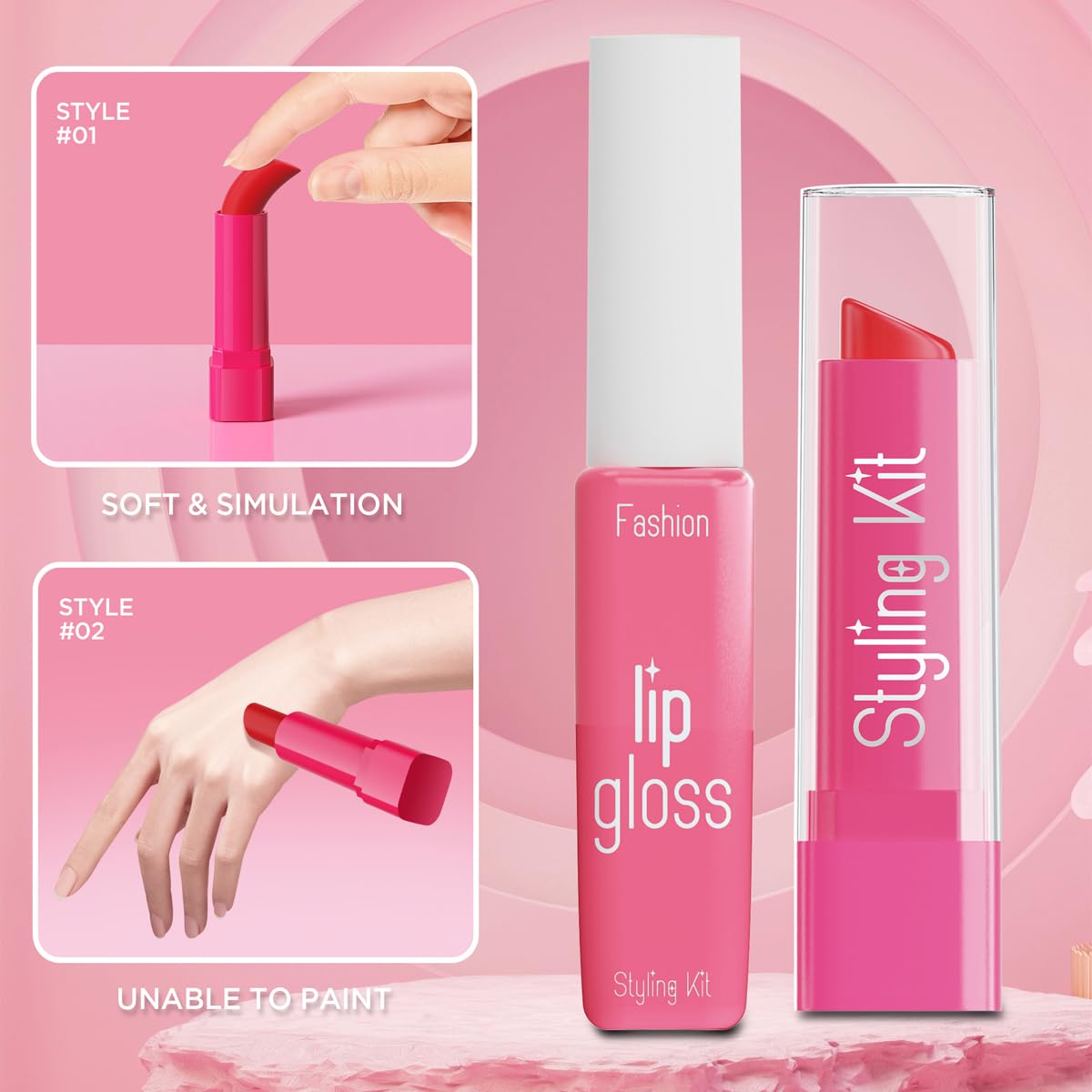 Girls New Simulation Dress up High Quality Make up Toy Play Set for Kids Girls Pretend Play Kits Toys for Children - Image 9