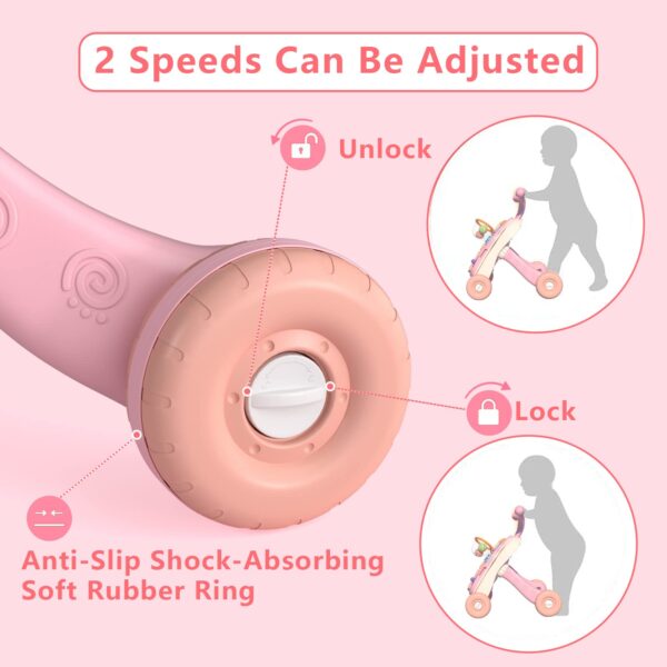 Multifunctional Baby Learning Walker Infant Push Stroller Car Activity Center 3 in 1 Baby Walker - Image 10