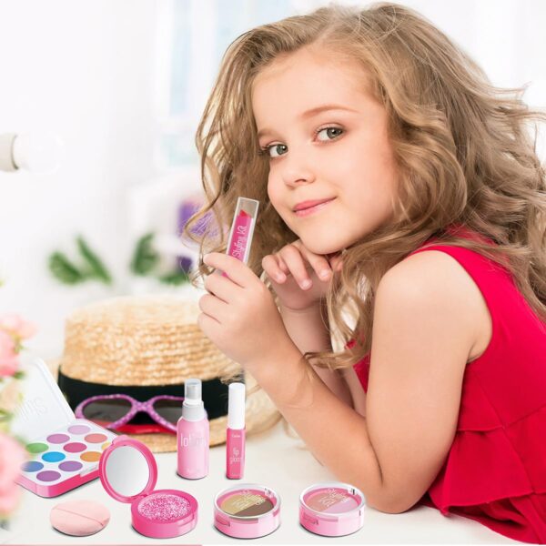 Girls New Simulation Dress up High Quality Make up Toy Play Set for Kids Girls Pretend Play Kits Toys for Children - Image 4