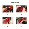Diecast Toys Plastic Transforming Racing Drivers Toys Motorcycle Rider Figures for Kids - Image 17
