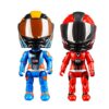Diecast Toys Plastic Transforming Racing Drivers Toys Motorcycle Rider Figures for Kids - Image 16